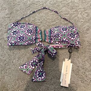 Nanette Lepore Multicolor Geometric Bikini Top